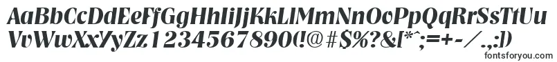 NashvilleDemiboldita-fontti – Alkuperäiset fontit