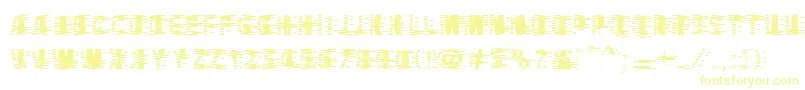 VtcbadhangoverRegular-fontti – keltaiset fontit
