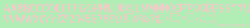 En savoir plus sur la police RobiniaRegular Police RobiniaRegular – polices roses sur fond vert