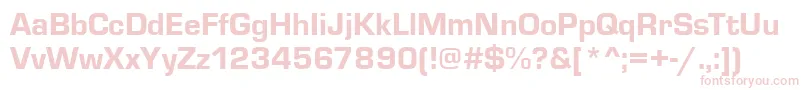 MicrosquareHeavyRegular Font – Pink Fonts