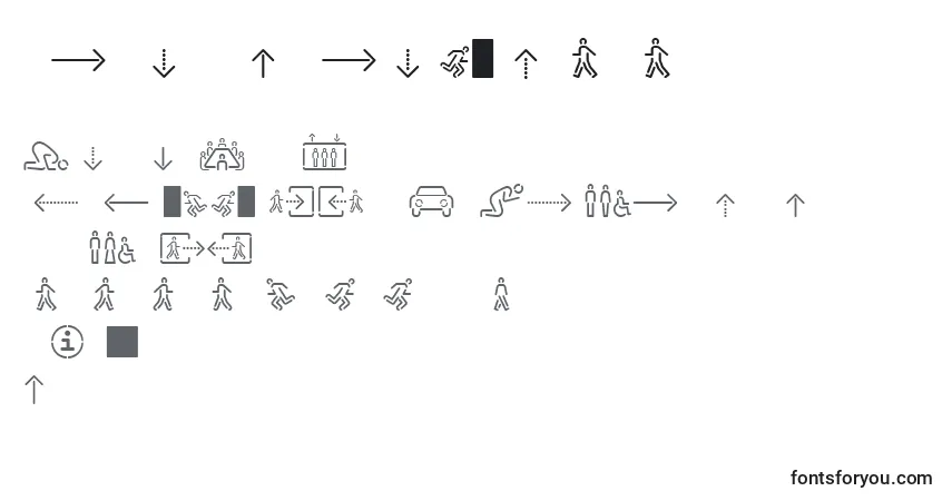 Police Sirucapictograms1.1 - Alphabet, Chiffres, Caractères Spéciaux