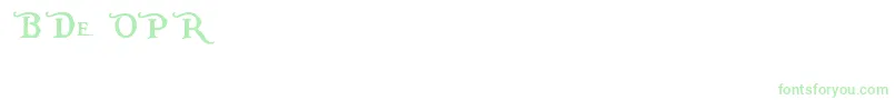 PiecesOfEightAlt Font – Green Fonts on White Background
