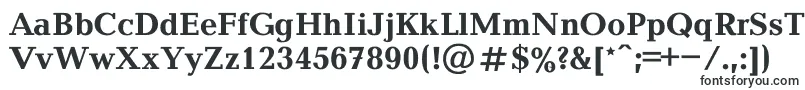 Czcionka BalticaBold – rosta typografia