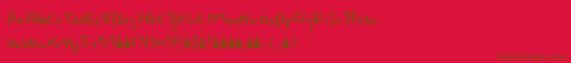 Подробнее о шрифте DkCombustible Шрифт DkCombustible – коричневые шрифты на красном фоне
