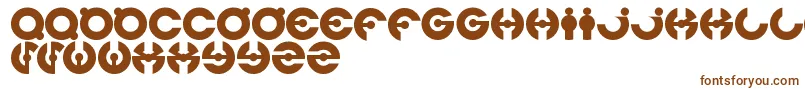 Jamesglover Font – Brown Fonts on White Background