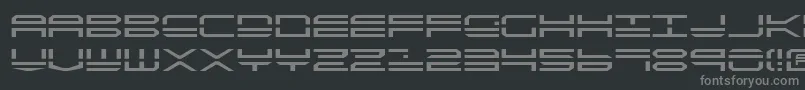 Więcej informacji o czcionce Qstrike2 Czcionka Qstrike2 – szare czcionki na czarnym tle