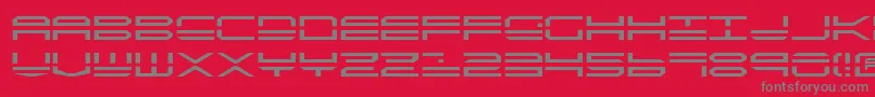 fuente Qstrike2 – Fuentes Grises Sobre Fondo Rojo