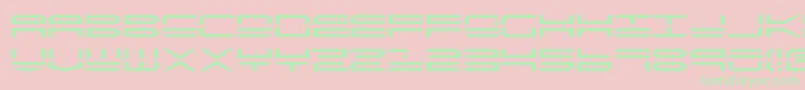More about Qstrike2 Font Qstrike2 Font – Green Fonts on Pink Background