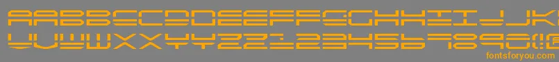 En savoir plus sur la police Qstrike2 Police Qstrike2 – polices orange sur fond gris