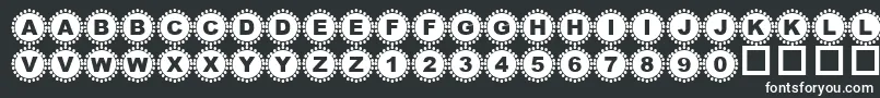 4yeoin ffy Font – White Fonts on Black Background