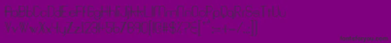 Baddit Font – Black Fonts on Purple Background