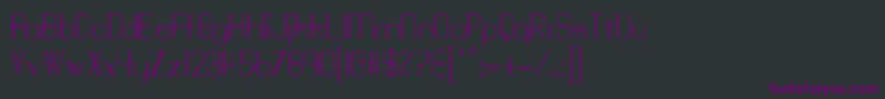 Baddit Font – Purple Fonts on Black Background