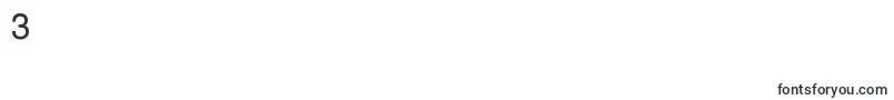 Meansans Font – Fonts for Digit 3