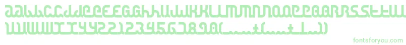 Canstop-Schriftart – Grüne Schriften