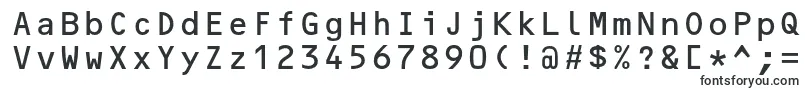 Шрифт Ocrbstd – шрифты, начинающиеся на O