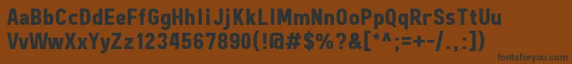 More about FreeroadBold Font FreeroadBold Font – Black Fonts on Brown Background