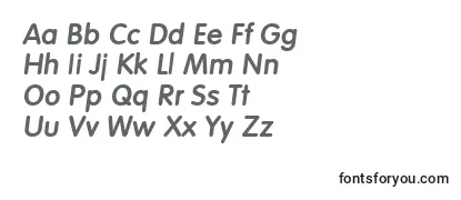 ElementaryHeavySfBoldItalic-fontti