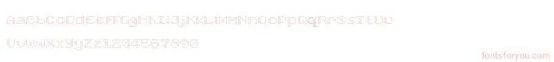 FoundReceiptDemo Font – Pink Fonts on White Background