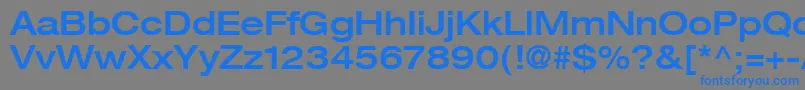 fuente HelveticaLt63MediumExtended – Fuentes Azules Sobre Fondo Gris