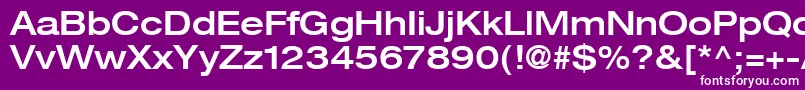 More about HelveticaLt63MediumExtended Font HelveticaLt63MediumExtended Font – White Fonts on Purple Background