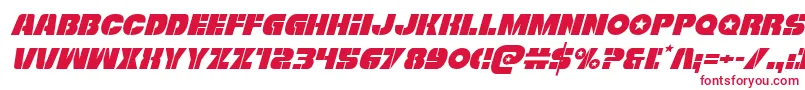 Freedomfighterital Font – Red Fonts