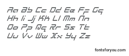 RadioSpaceItalic Font