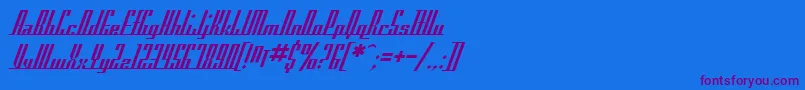 SfAmericanaDreams-fontti – violetit fontit sinisellä taustalla