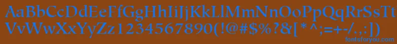 Más sobre la fuente HiroshigeLtMedium fuente HiroshigeLtMedium – Fuentes Azules Sobre Fondo Marrón