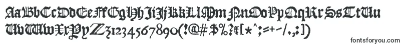 Jblack-Schriftart – Schriften für KOMPAS-3D