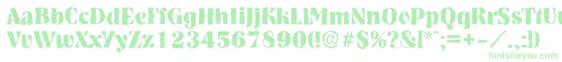 NashvillerandomXboldRegular Font – Green Fonts