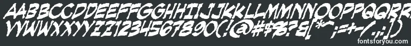 CreepingEvilBold Font – White Fonts