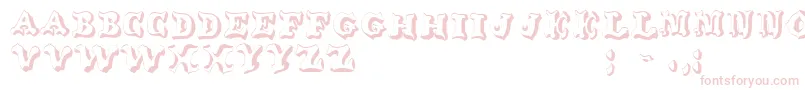 OxnardRegular Font – Pink Fonts on White Background