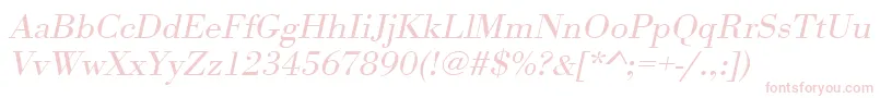 UrwbodonitligextwidOblique Font – Pink Fonts