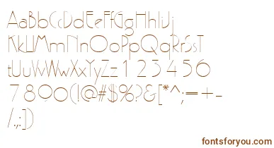 PergamonRegular font – Brown Fonts