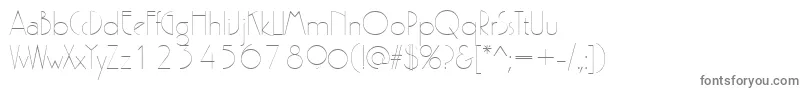 PergamonRegular-Schriftart – Graue Schriften