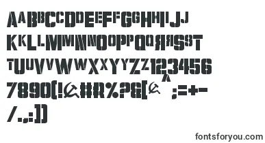 Volkoff font – military Fonts