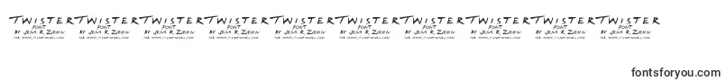 TwisterFont-Schriftart – Schriften für Zahlen und Nummern