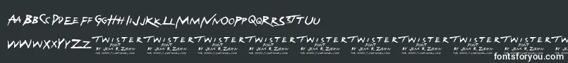 fuente TwisterFont – fuentes blancas