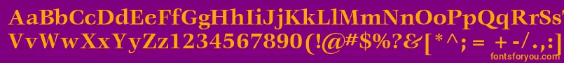 Lisätietoja VeljovicstdBold-fontista VeljovicstdBold-fontti – oranssit fontit violetilla taustalla