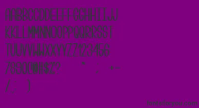 Centi font – Black Fonts On Purple Background