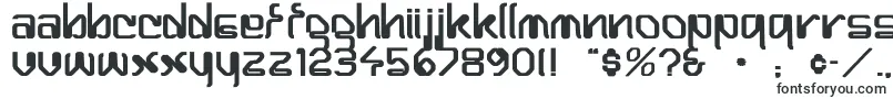 HairpinNormalBold Font – Black Fonts