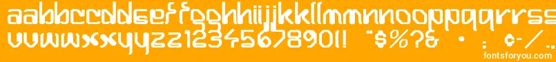 En savoir plus sur la police HairpinNormalBold Police HairpinNormalBold – polices blanches sur fond orange