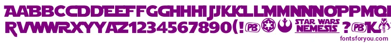 LahWars Font – Purple Fonts