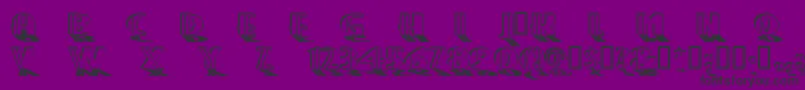 Granpsフォントについての詳細 フォントGranps – 紫の背景に黒い文字