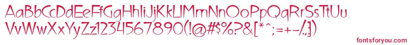 UltimaCampagnoli Font – Red Fonts