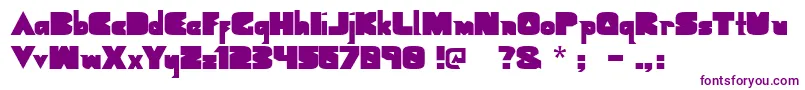 Geometricblack Font – Purple Fonts