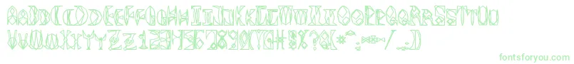 Space Gimboid Font – Green Fonts