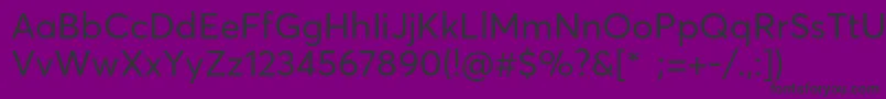 AvertademopecutteddemoRegular Font – Black Fonts on Purple Background