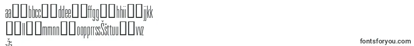 UniversLt39ThinUltraCondensed Font – Latvian Fonts