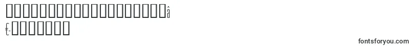 UniversLt39ThinUltraCondensed-Schriftart – hebräische Schriften